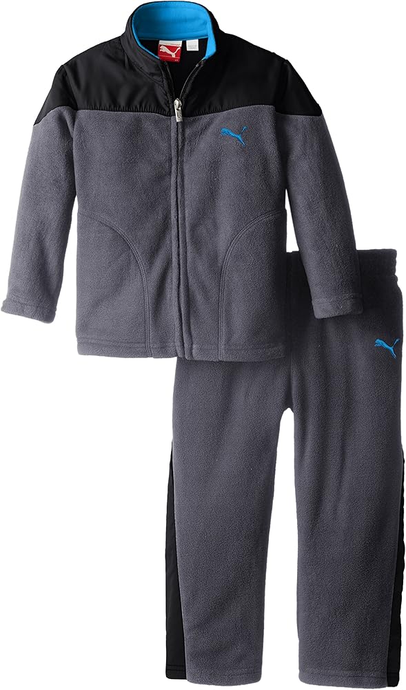 PUMA Little Boys' Curve Polar Fleece Set