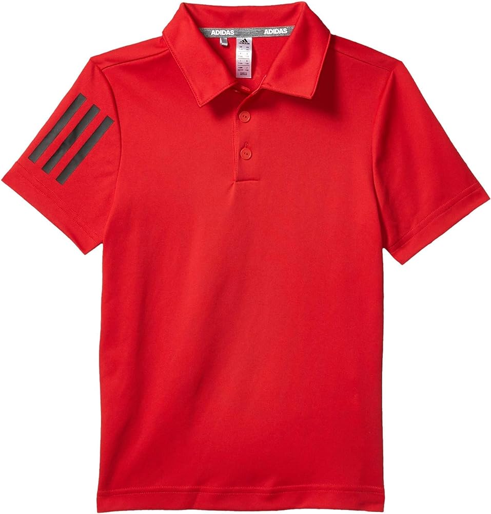 adidas Golf Boy’s 3-stripes Polo Shirt