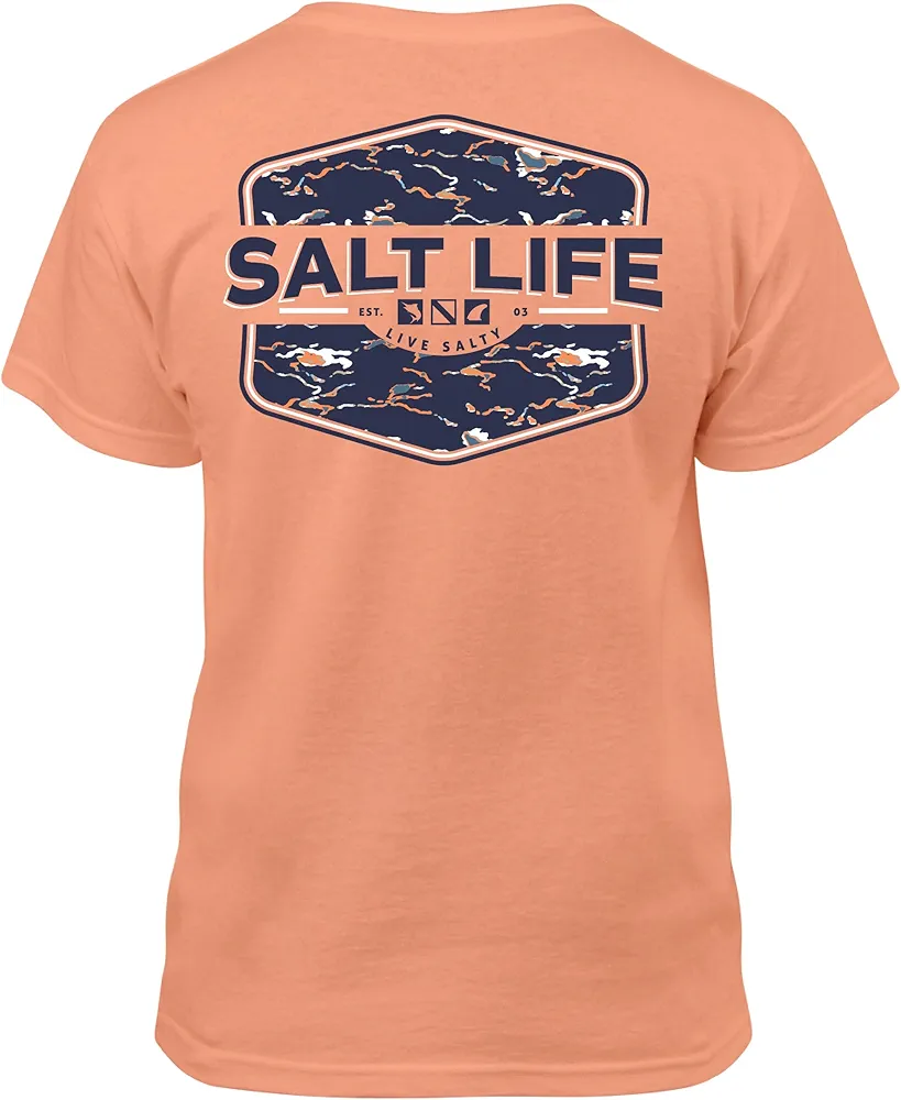 Salt Life Kids Tactical Camo Youth Short Sleeve Tee