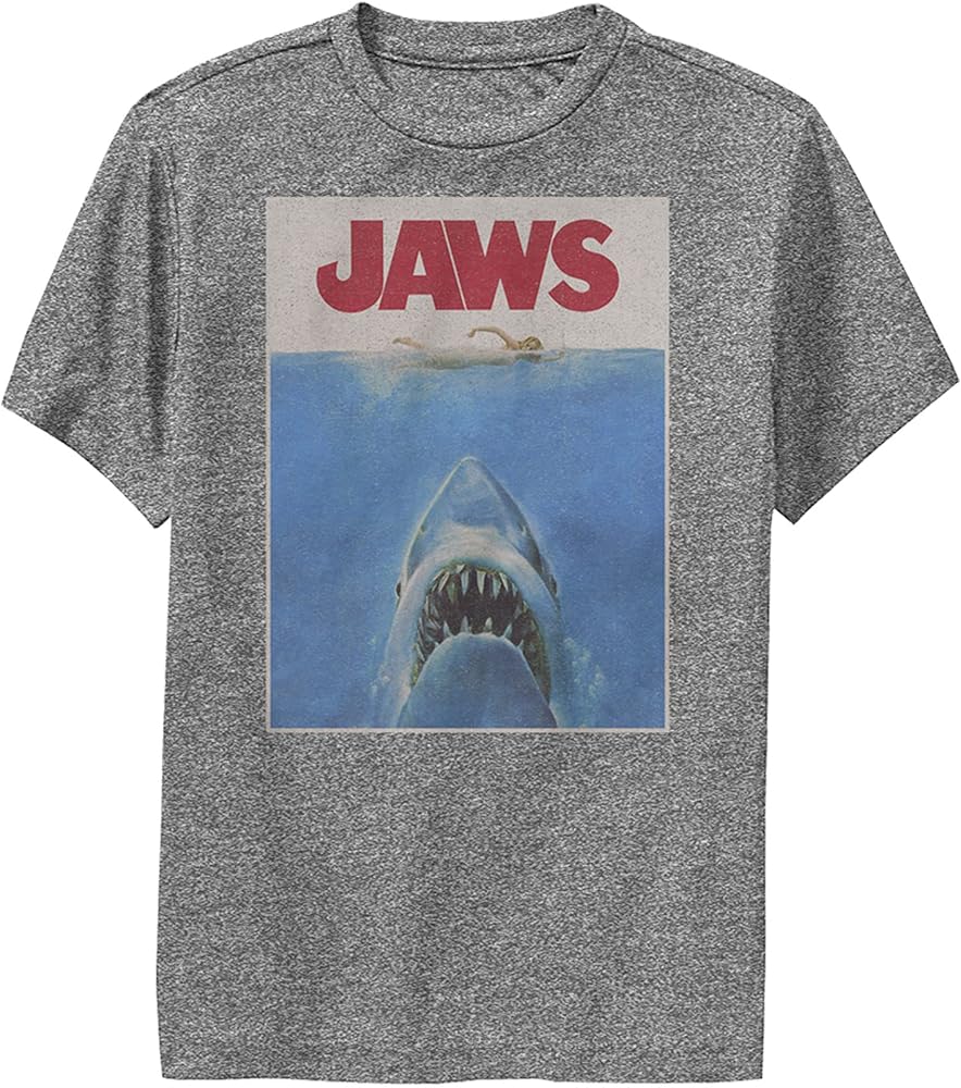 Fifth Sun Kids' Retro Jaws Poster T-Shirt