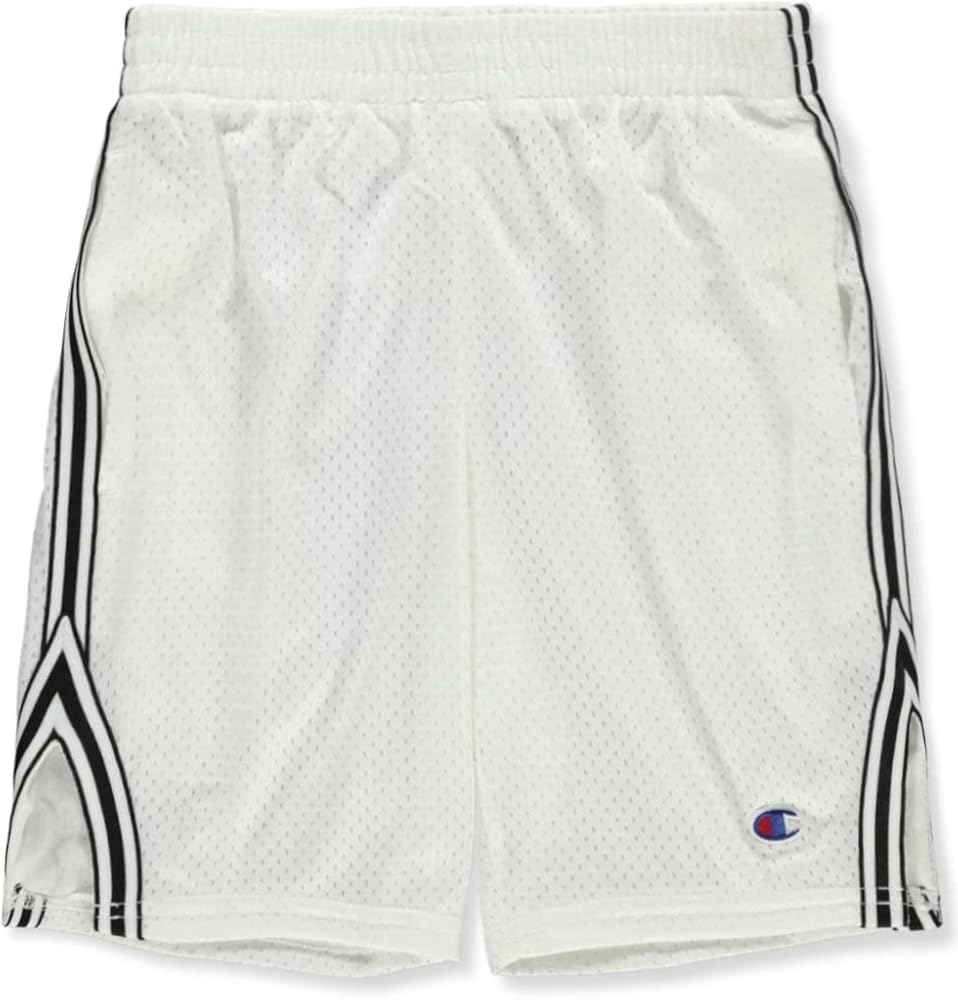 Champion Boy's Mesh Lacrosse Performance Shorts (White) (US, Alpha, X-Large, Regular)