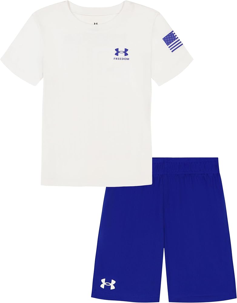 Under Armour boys Outdoor Set, Cohesive Pants Or Shorts & Top