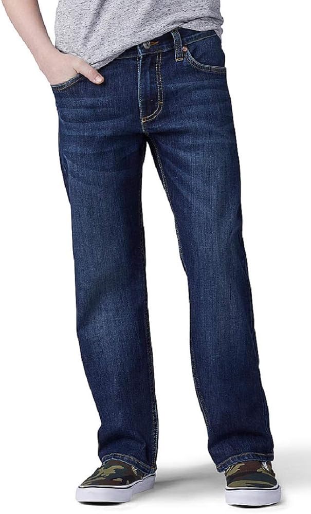 Lee Boy's Straight Fit - Straight Leg Jeans, Delancy, (8)