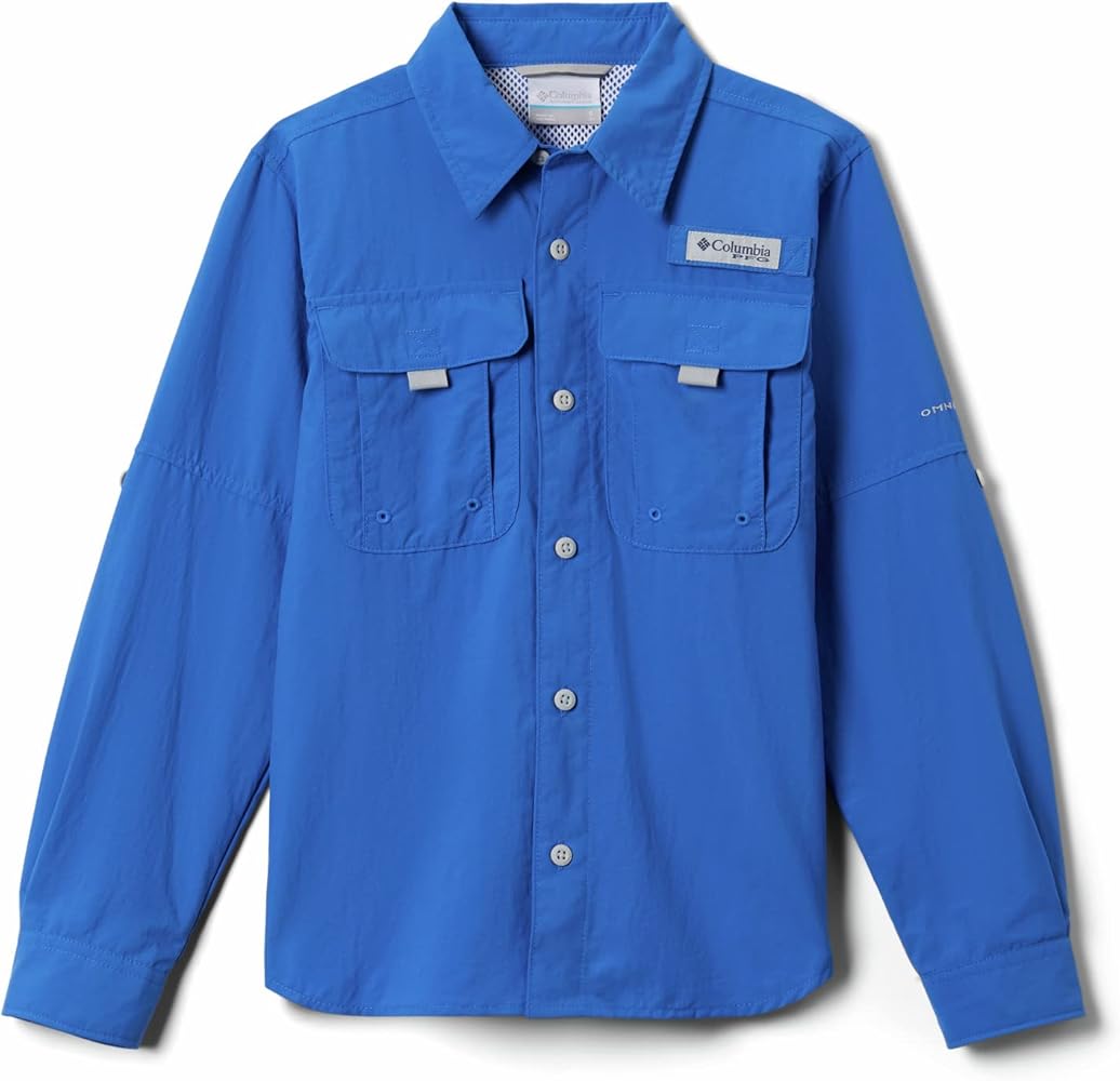 Columbia Boys' PFG Bahama Long Sleeve Shirt