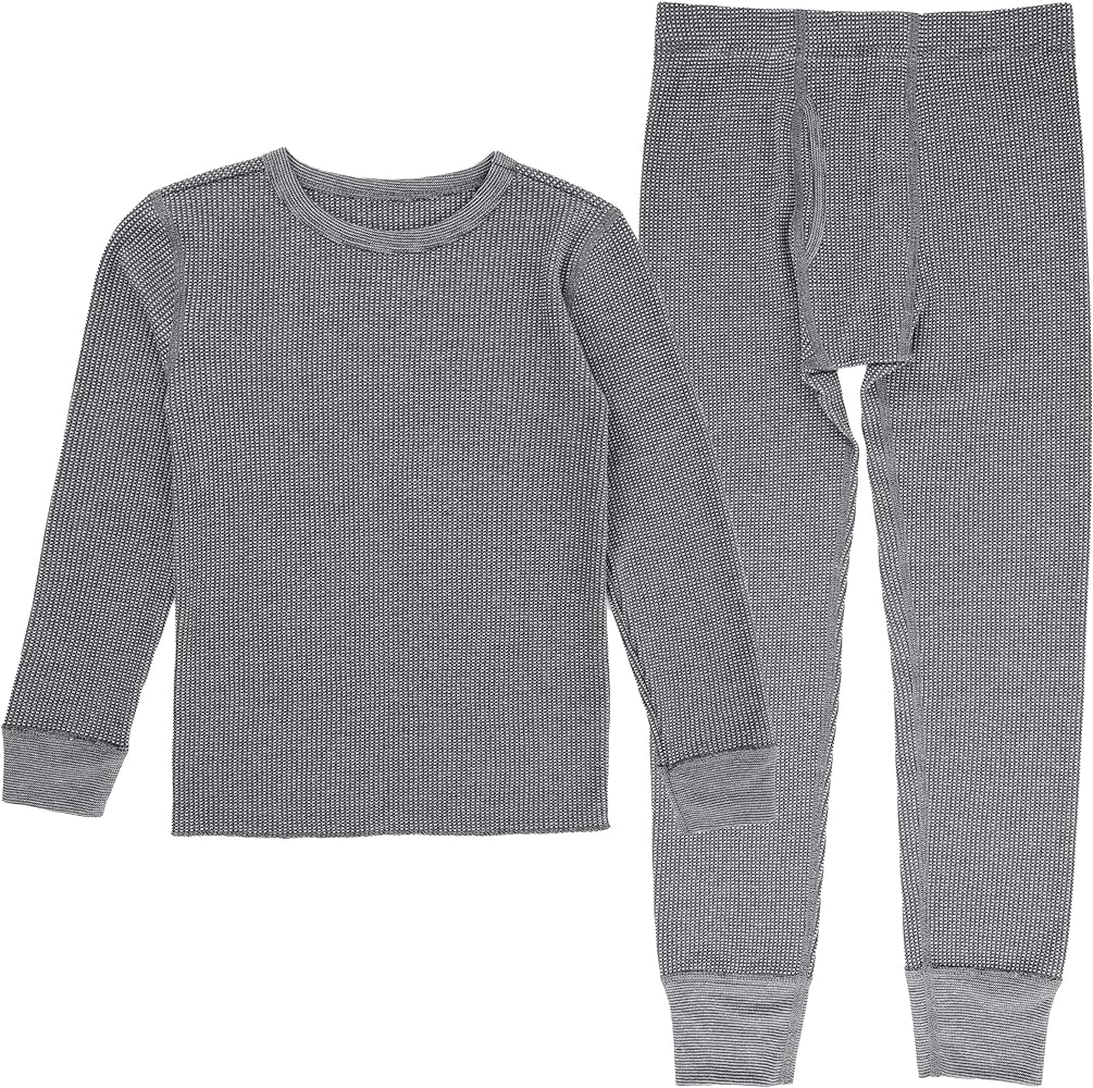 Fruit of the Loom Boys' Premium Thermal Waffle Underwear Set