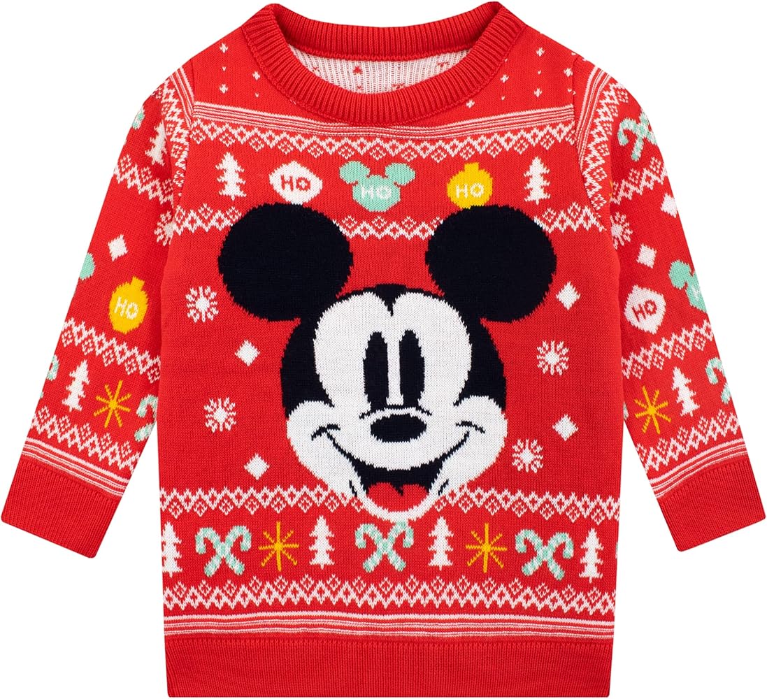 Disney Boys Mickey Mouse Christmas Sweater