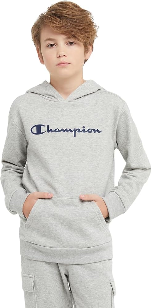 Champion boys Hoodie, Kids' Sweatshirts for Boys, Pullover Hoodie, Multiple Graphics