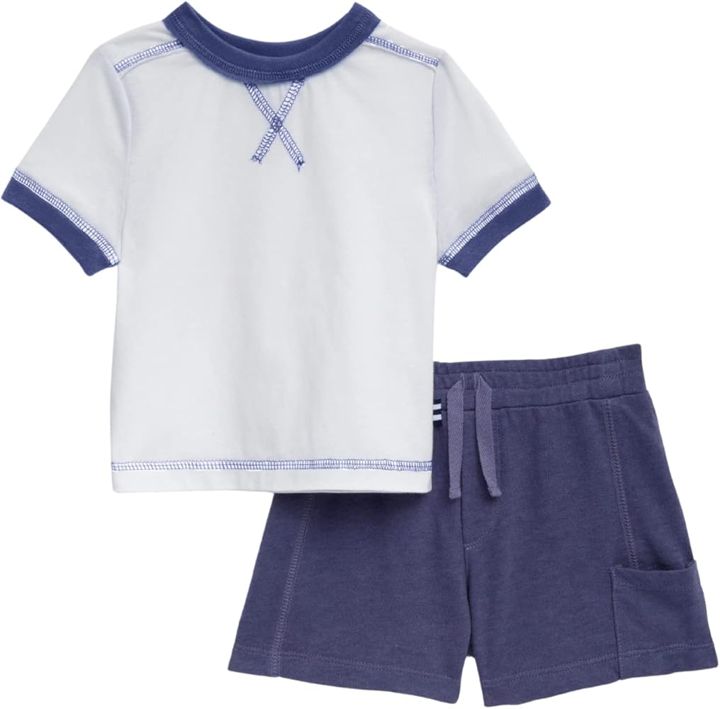 Splendid boys Oceanside Short Sleeve SetKids Boys Shirt and Short Set