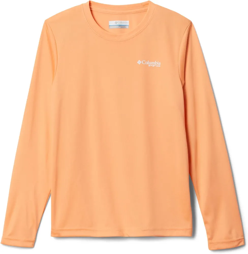 Columbia Boys' Terminal Tackle PFG Triangle Logo Long Sleeve