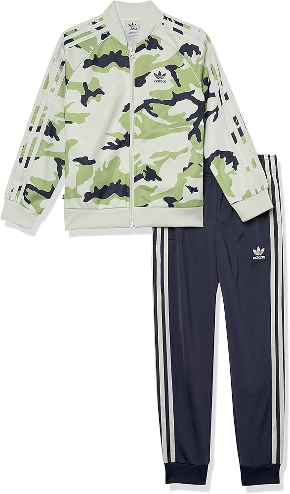 adidas Originals unisex-child Camo Superstar SetTrack Suit