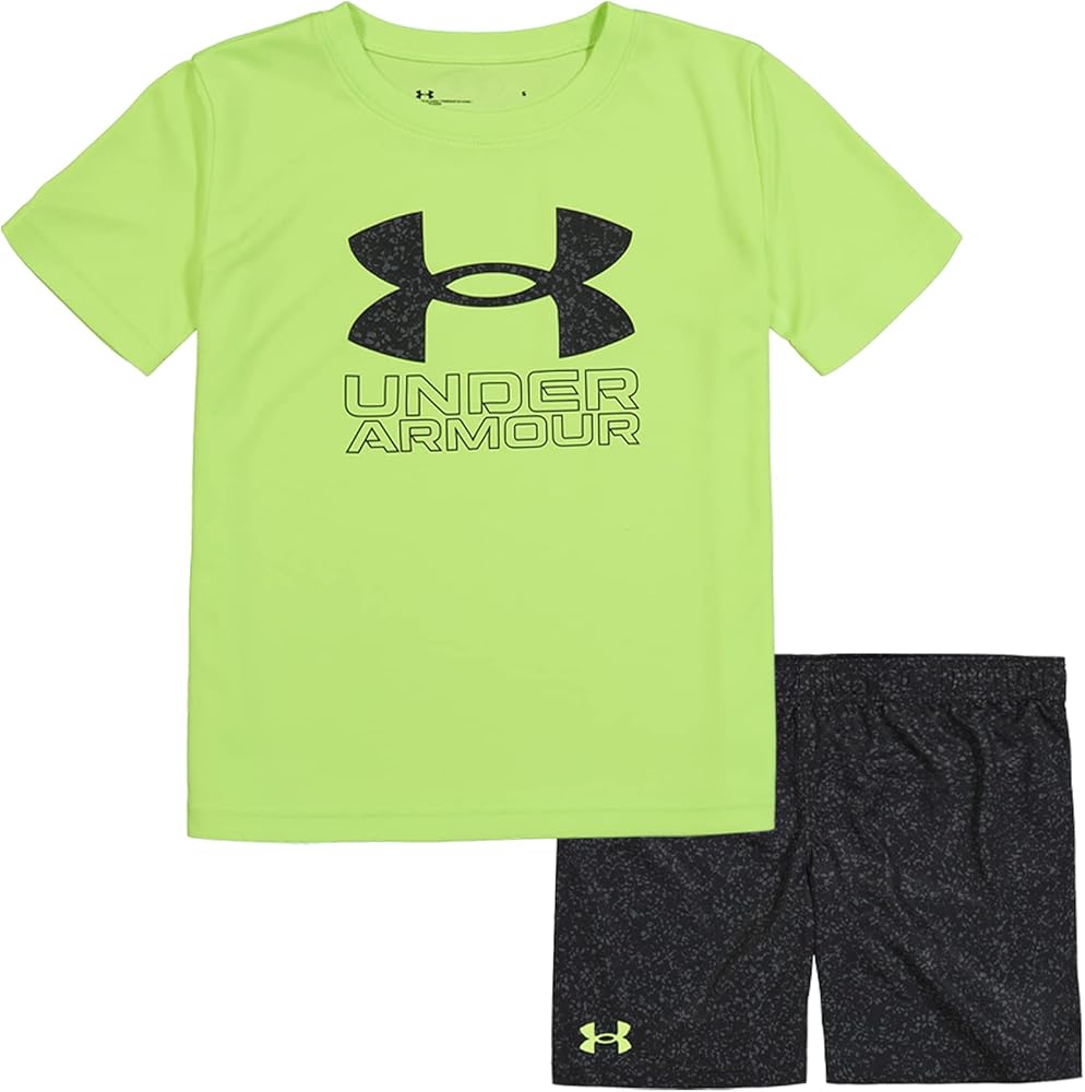 Under Armour boys Ua Speckled SetT-Shirt and Short Set