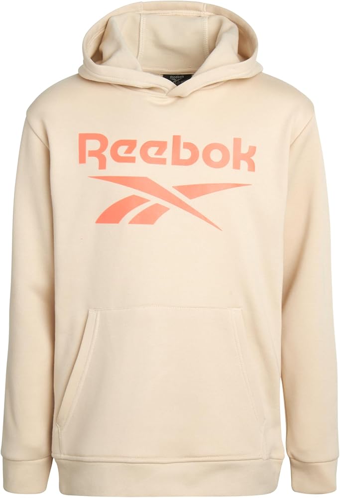 Reebok Boys’ Sweatshirt – Active Fleece Pullover Hoodie (Size: 4-20)