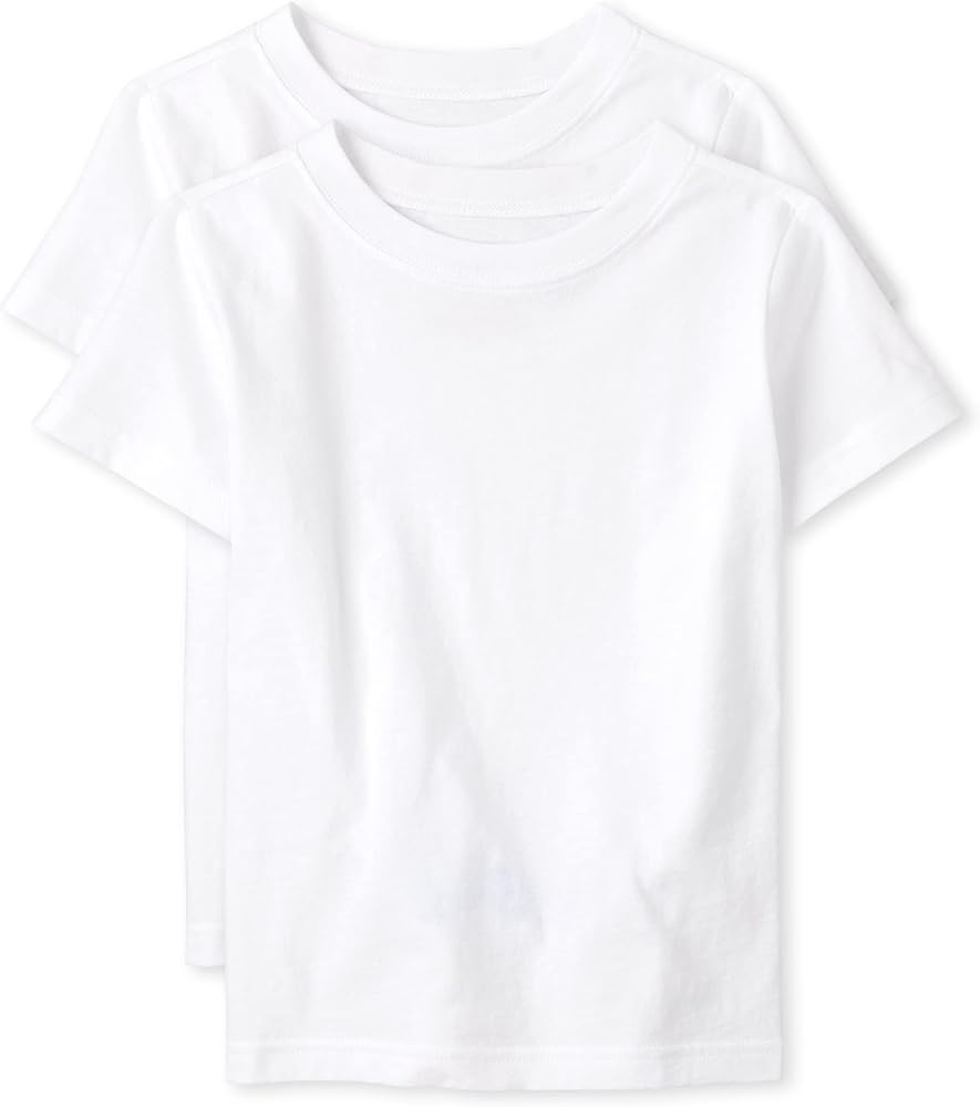 The Children's Place Boys' Short Sleeve Undershirt