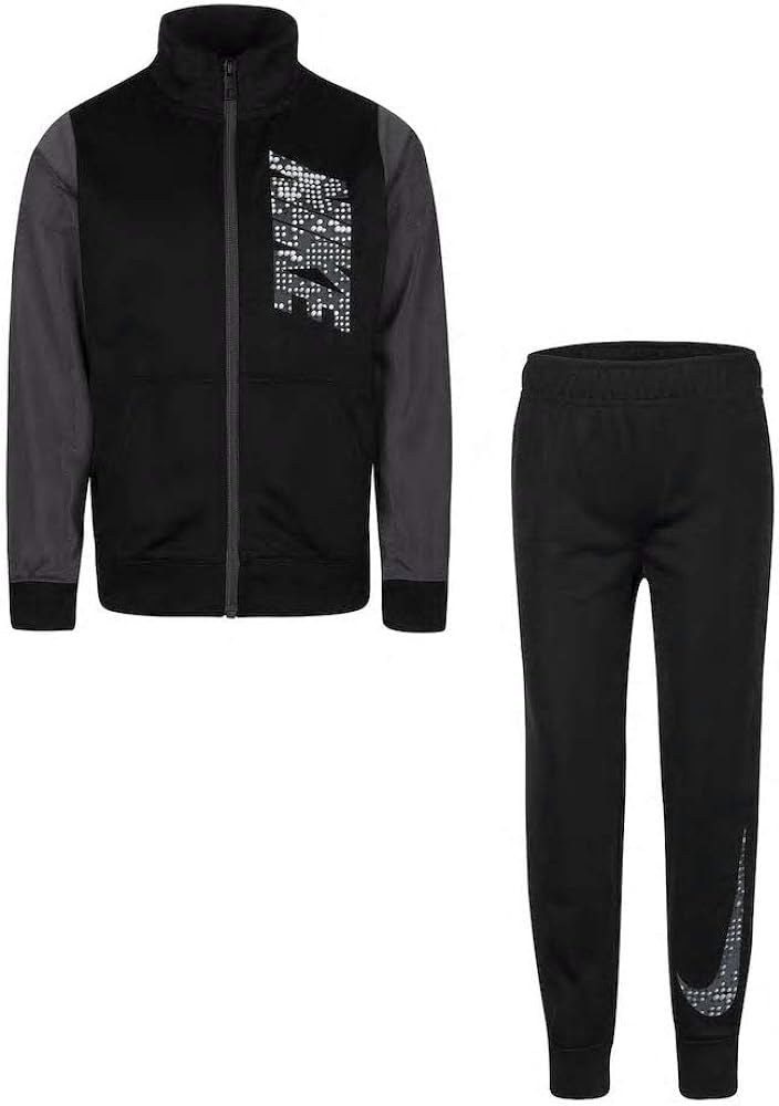 Nike Boy`s Dri Fit Jacket & Pants 2 Piece Set