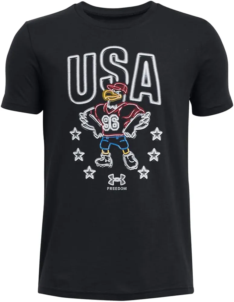 Under Armour Boys' Freedom Energy Short Sleeve Graphic T Shirt