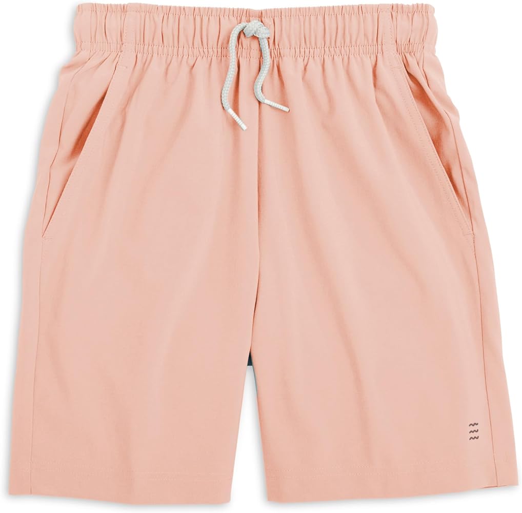 Free Fly Boy's Breeze Short - quick-dry, Moisture-Wicking, Performance Shorts for Youth with Sun Protection - UPF 50+