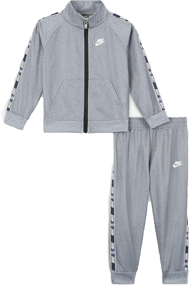 Nike Kids Boys Logo Taping Jacket and Pants Two-Piece Track Set (Little Kids)