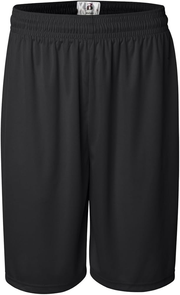 Badger B-Dry Youth 6" Shorts S Black