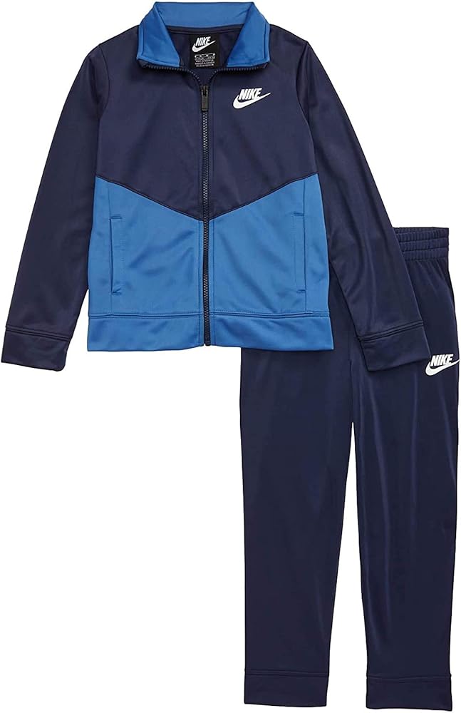 Nike Boy`s Zip Track Jacket & Jogger Pants Set