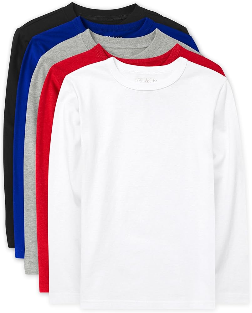 The Children's Place Boys' Basic Long Sleeve Tees