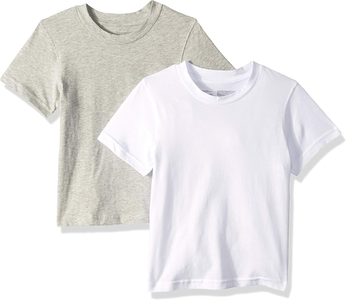 Calvin Klein boys 2 Pack Crewneck T-shirts