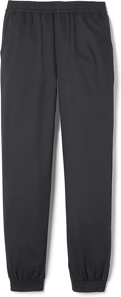 French Toast Boys' Pull-on Twill Jogger Pants