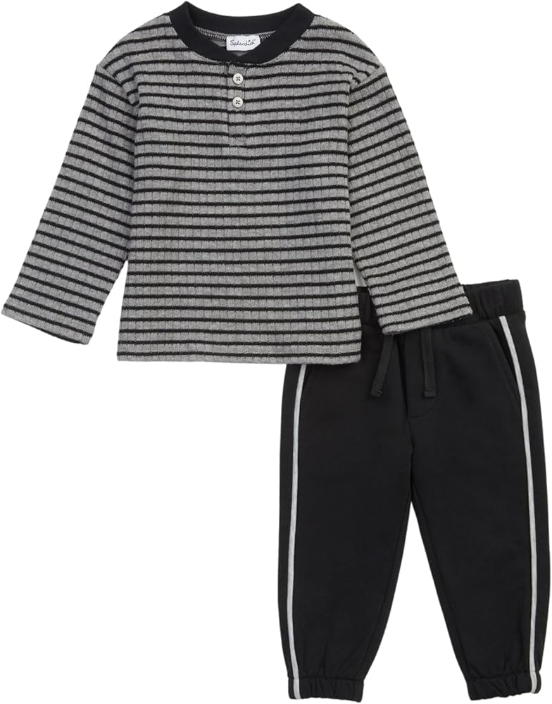 Splendid boys Afternoon Stripe Long Sleeve Set