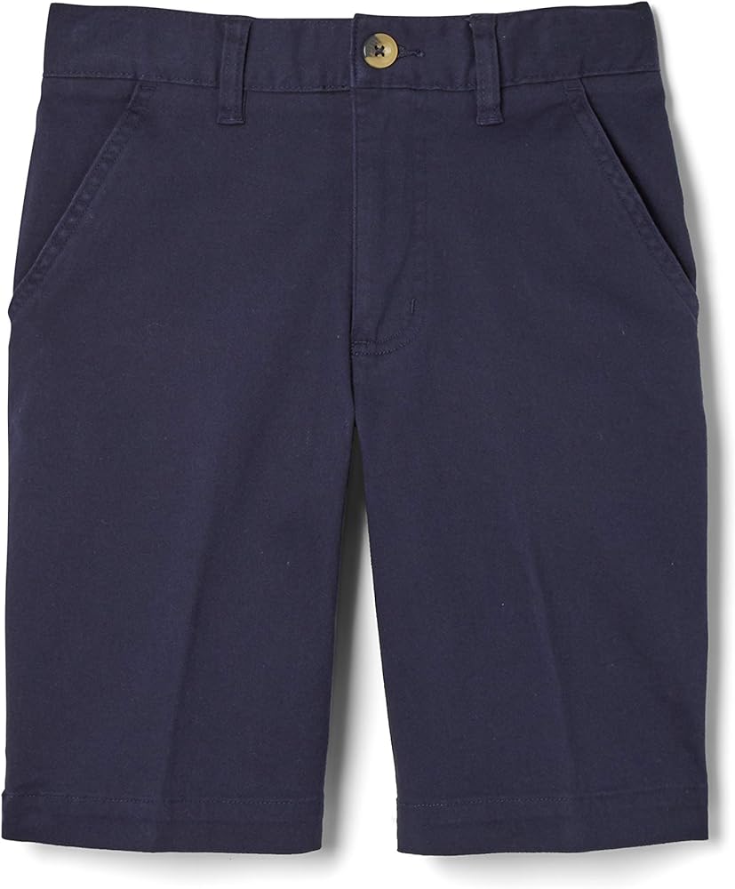 French Toast Boys' Flat Front Stretch Short