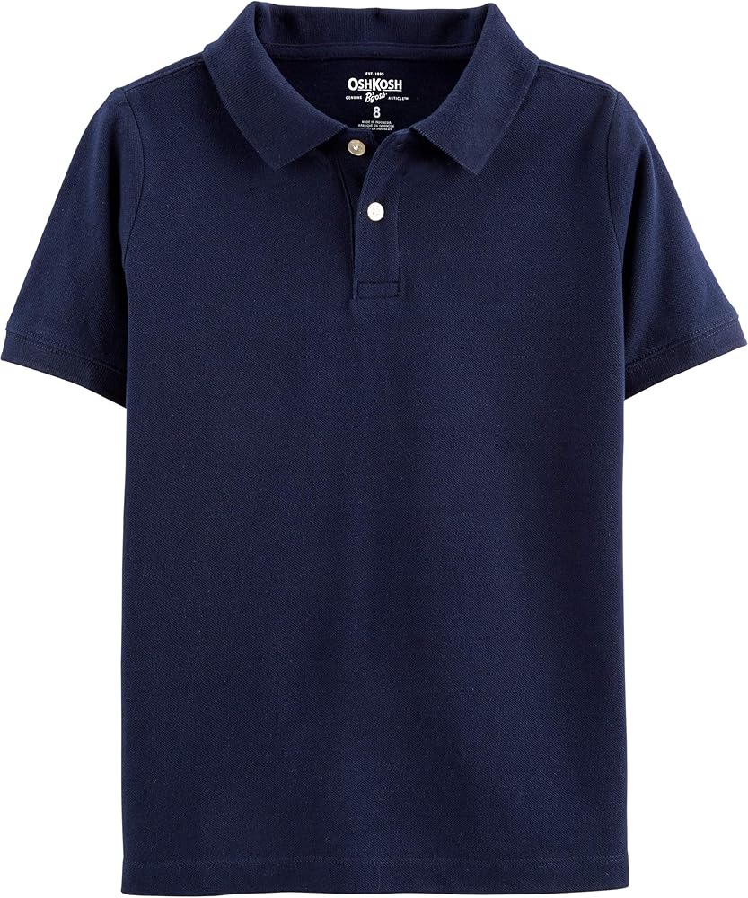 OshKosh B'Gosh Boys' Short Sleeve Uniform Polo