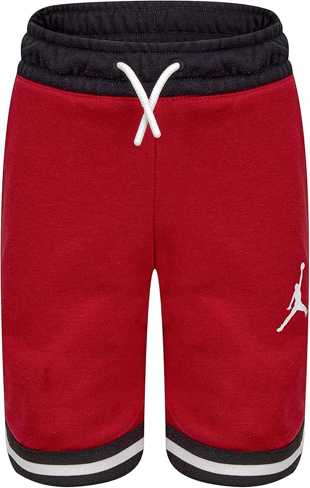 Jordan Boy's Center Court FT Shorts (Toddler/Little Kids/Big Kids) Gym Red 6 Little Kid