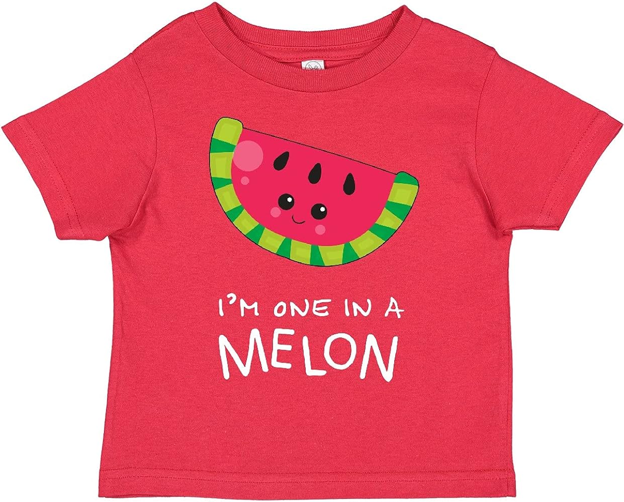 inktastic I'm 1 in a Melon Watermelon Humor Toddler T-Shirt 288d3