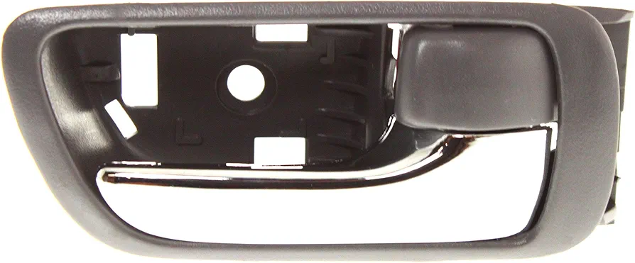 Garage-Pro Interior Door Handle Compatible with 2002-2006 Toyota Camry Front or Rear, Passenger Side Gray Bezel with Chrome Lever