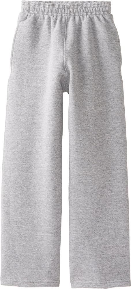 Soffe Boys' Open Bottom Pocket Fleece Pant, Oxford