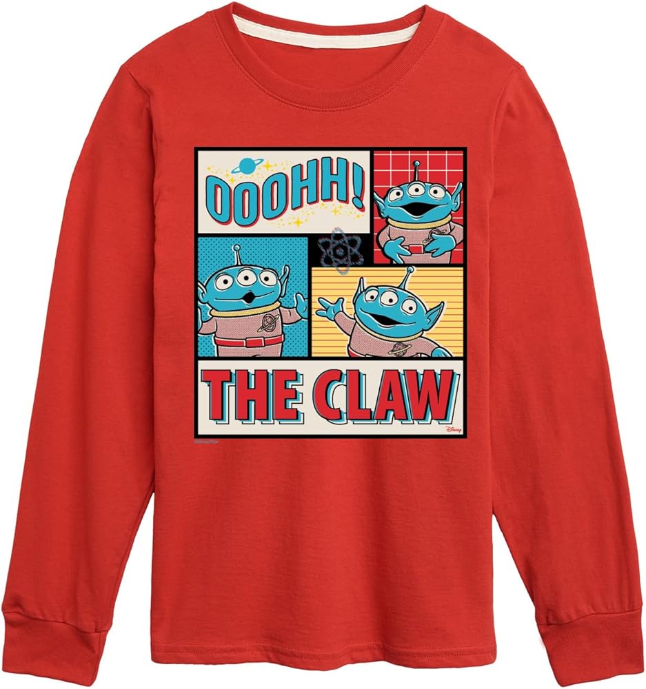 Disney - Toy Story 4 - Ohh The Claw - Toddler & Youth Long Sleeve Graphic T-Shirt