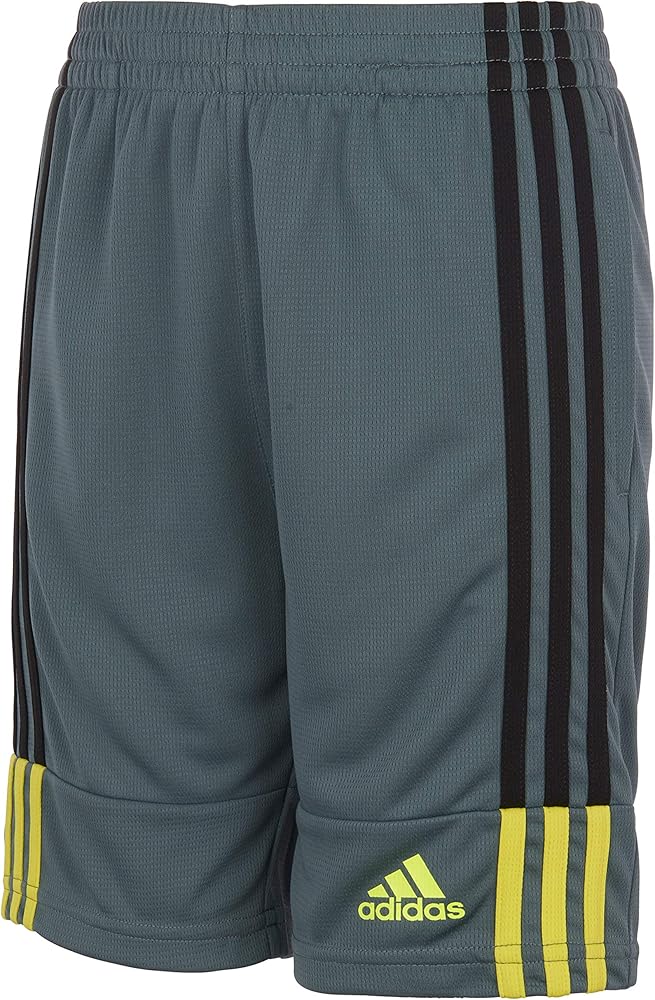 adidas Boys' Clashing 3-Stripes Shorts