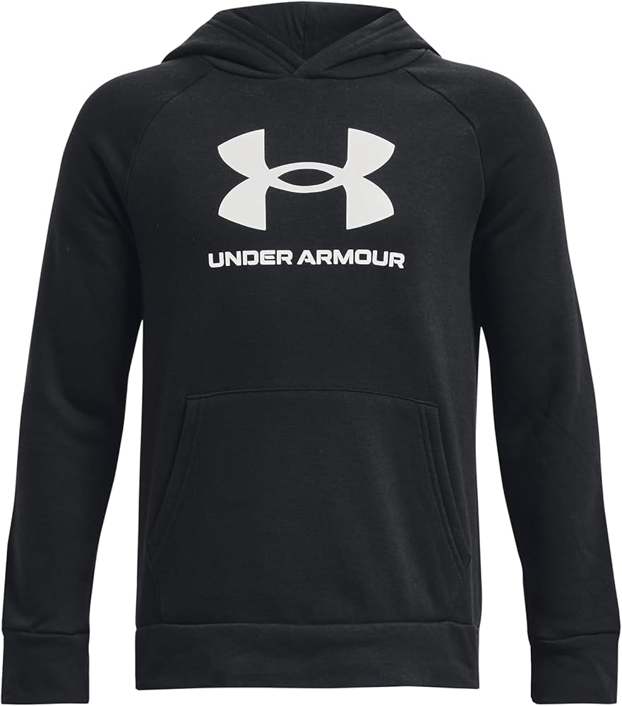 Under Armour Boys' Rival Fleece Big Logo Hoodie